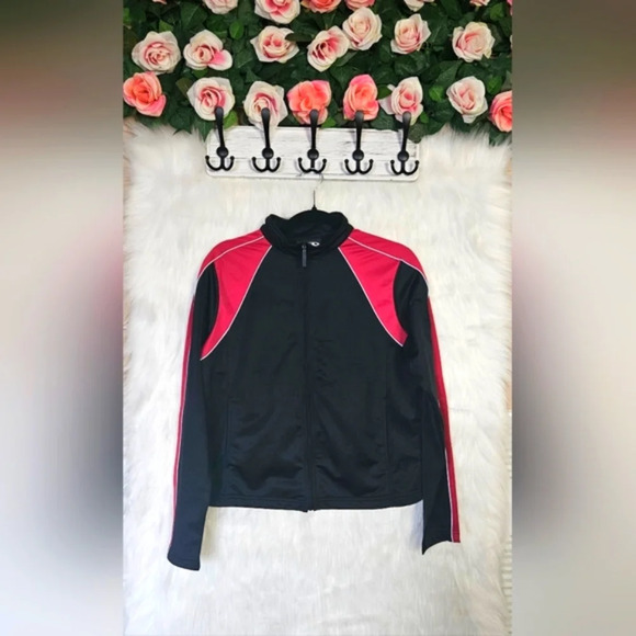 ID Wear Women's Classic Colorblock Track Jacket - Picture 1 of 6